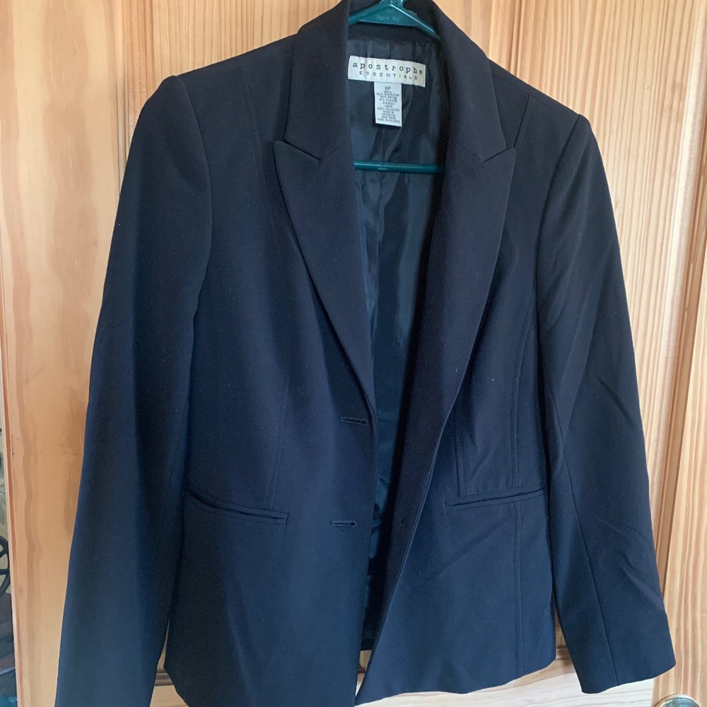 Black blazer